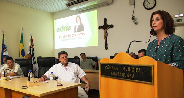Massafera defende candidatura de Edna a deputada federal