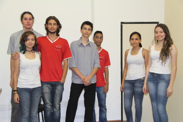 Alunos do Industrial gravam curta metragem na Câmara de Araraquara