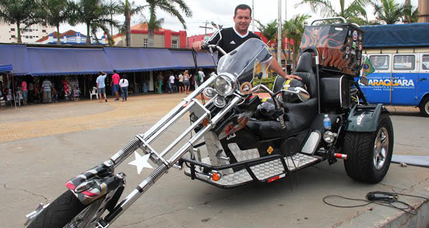 Boi apoia campanha contra o cerol  do Motoclube Águias de Cristo