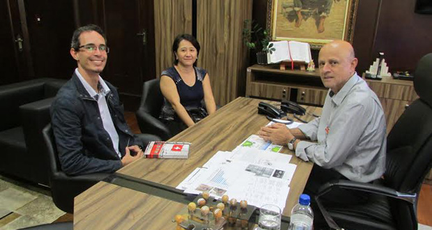 Gerência do IFSP Araraquara se reúne com Chediek