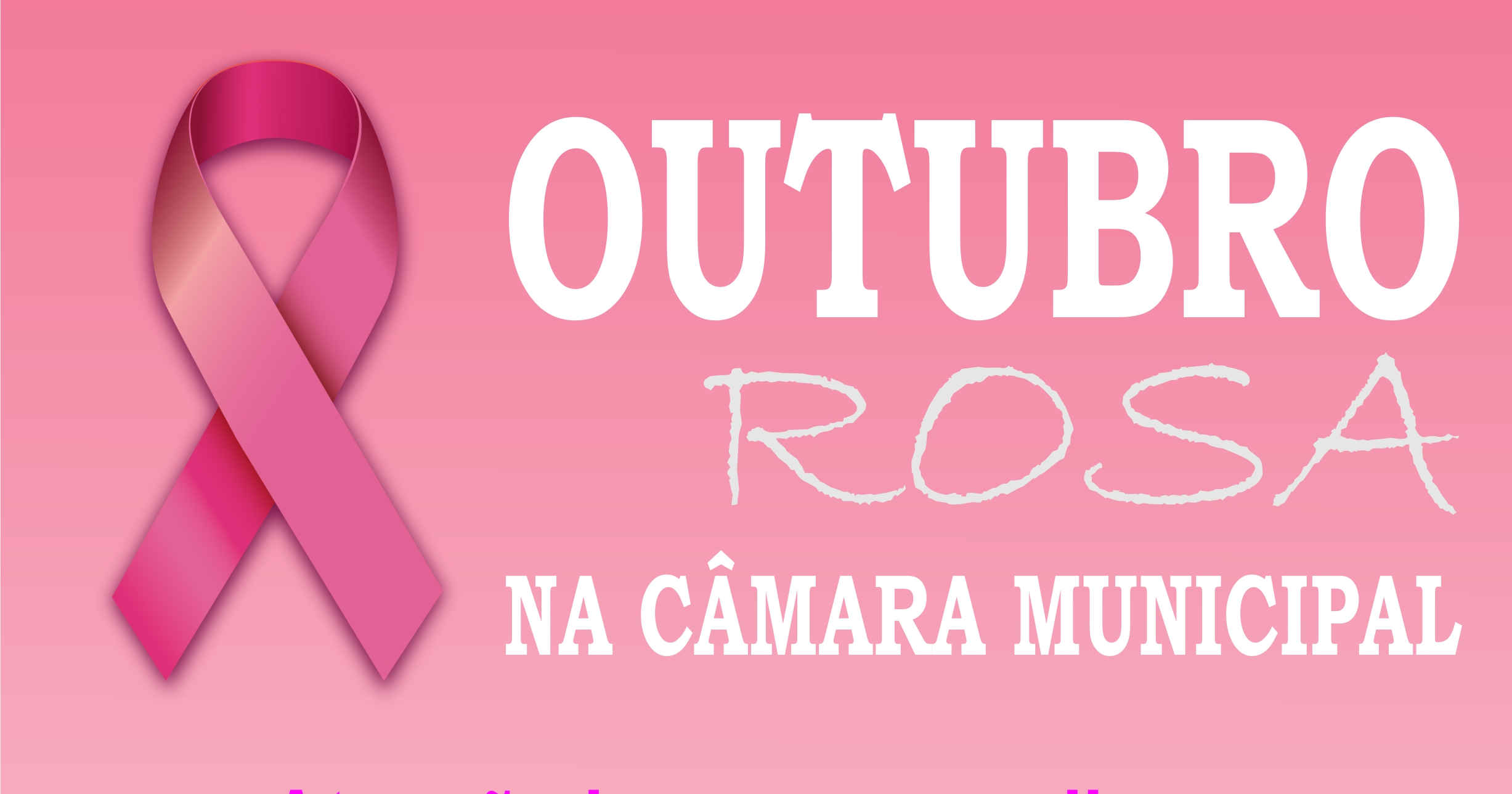 Outubro Rosa na Câmara Municipal