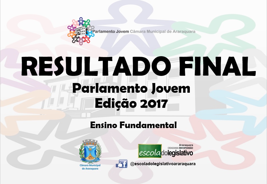 Resultado Final - Parlamento Jovem 2017