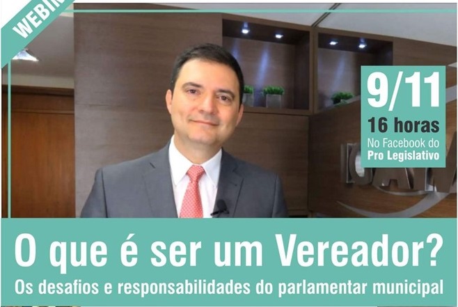 Webinar - O que é ser um vereador?