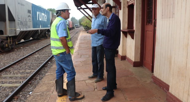 Chediek e ABATur buscam apoio para preservação de estação ferroviária