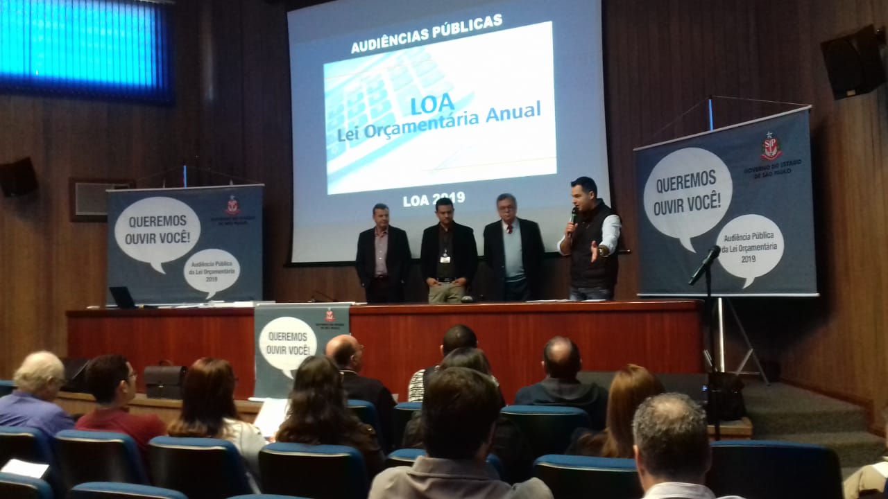 Yashuda apresenta propostas de Araraquara para a LOA 2019 de SP