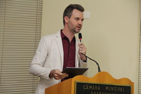 Rafael de Angeli pede que Prefeitura atualize informações no Portal da Transparência