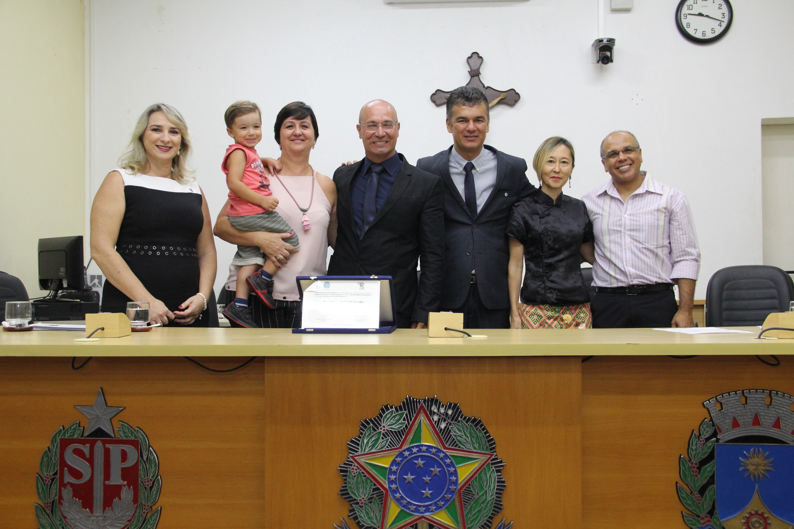Marcos Antônio Corrêa é homenageado no Dia Municipal do Farmacêutico