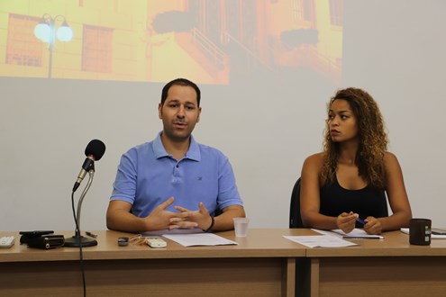 Thainara e Roger prestam contas ao Conselho LGBT