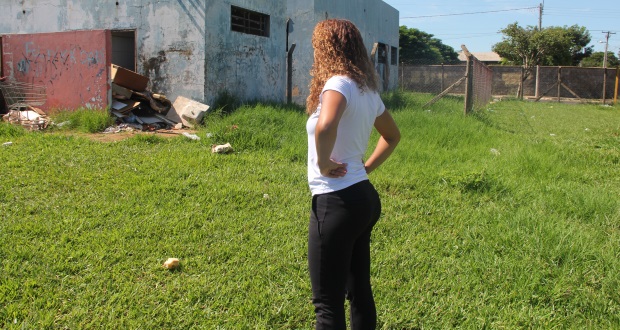 Thainara pede reforma em área de lazer entre o Imperial e o Esplanada