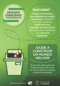 Animação Descarte Consciente de Medicamentos 